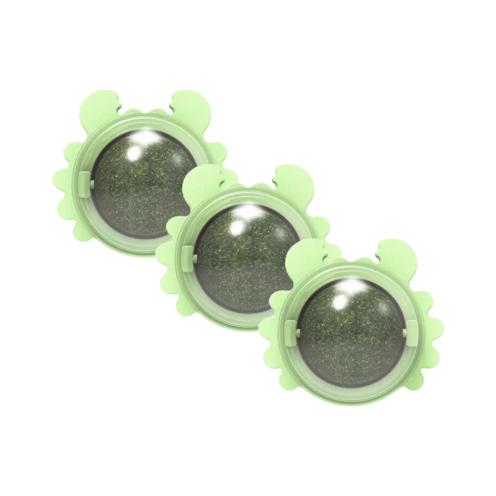 Catnip Snack Ball Catnip Ball Boosts Energy & Reduces Stress