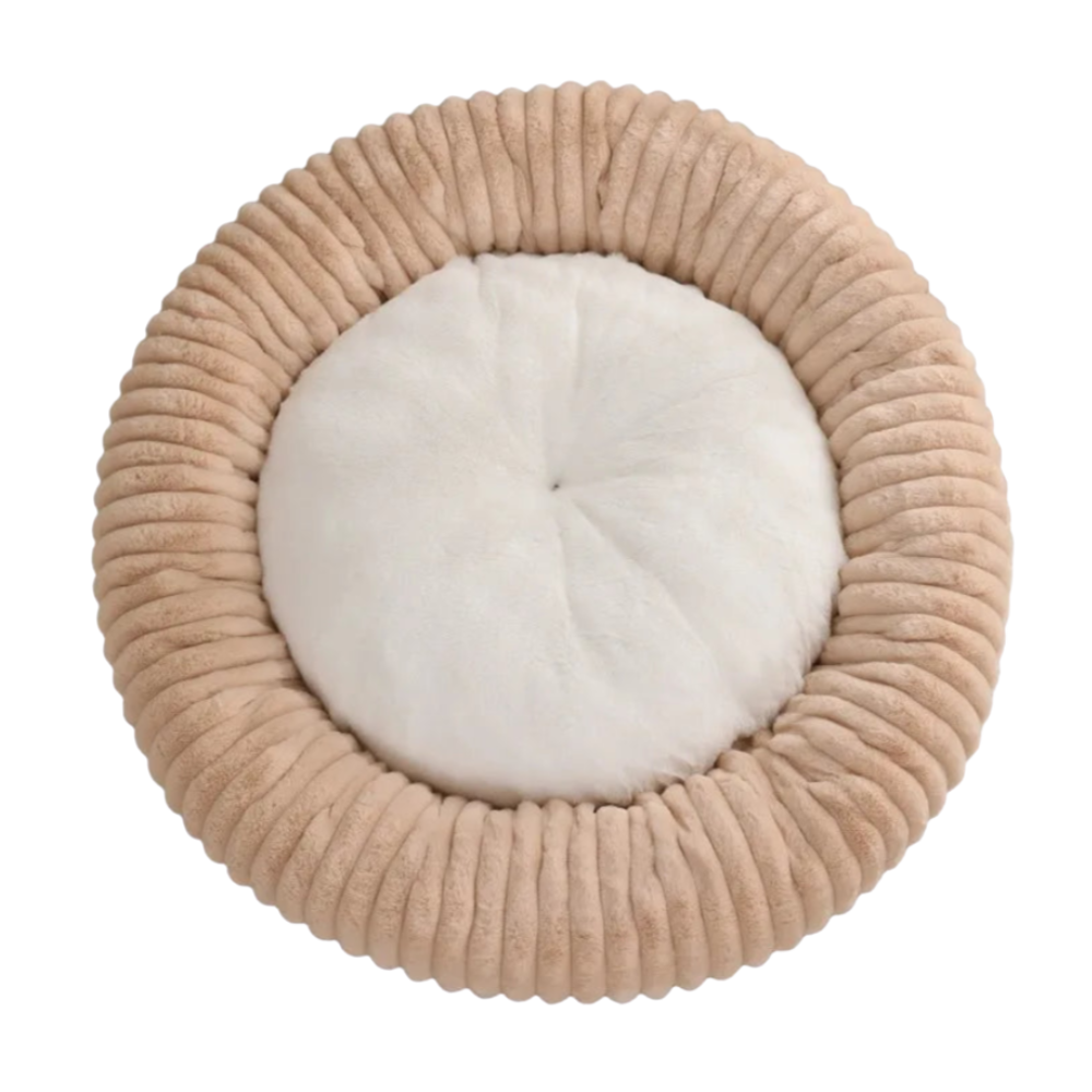 Zacht Pluche Honden- & Kattenbed | Warme Ronde Wasbare Mand