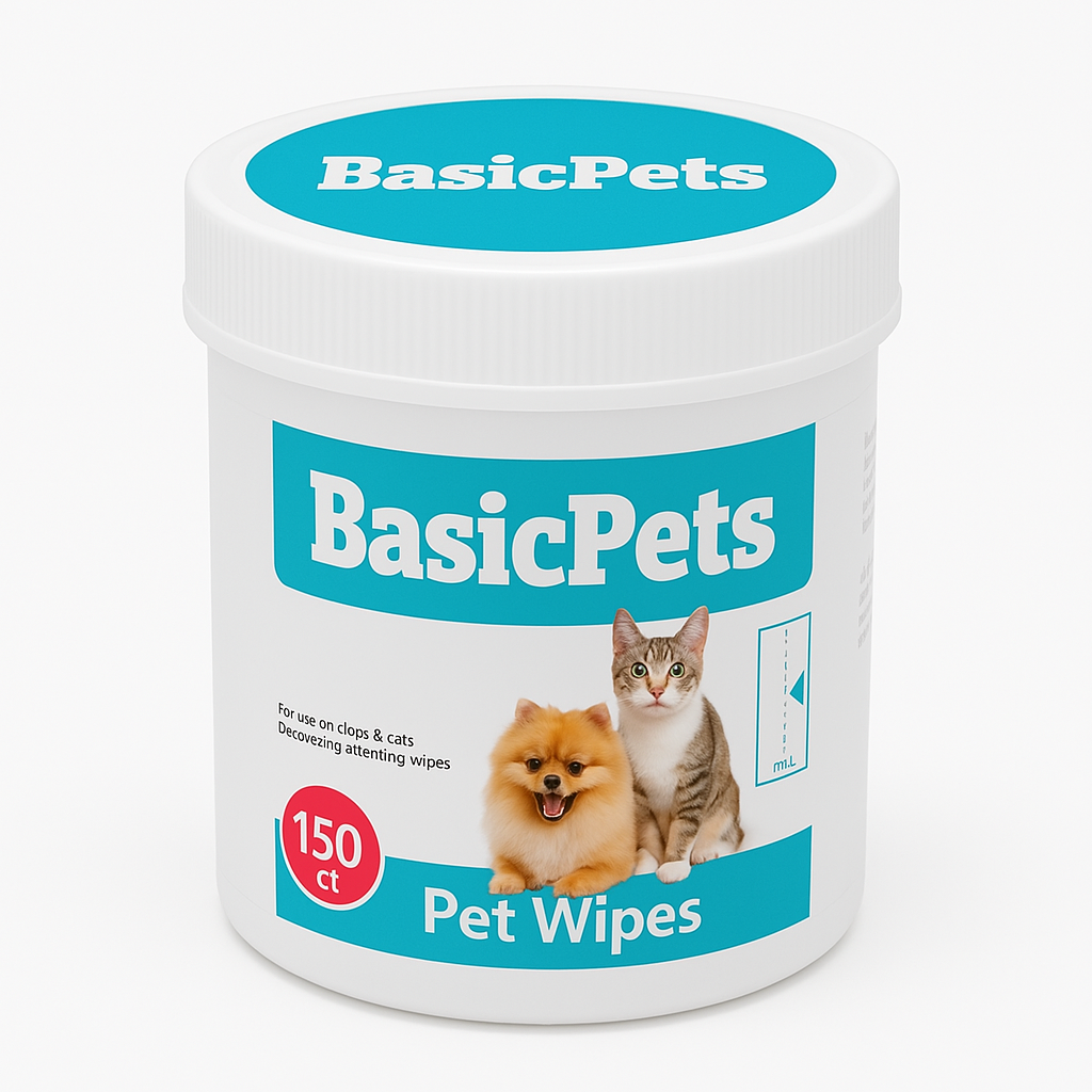 Pet Friendly Cleaning Wipes Pet Wipes Gentle Cleansing Wipes for Dogs & Cats