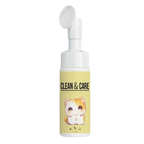 Care Brush Gentle Brush & Cleanser for Cats with Sensitive Skin