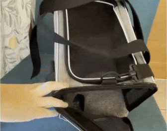 Breathable Cat Carrier with Comfortable Fit Safe and Lightweight for Travel – PawPorter