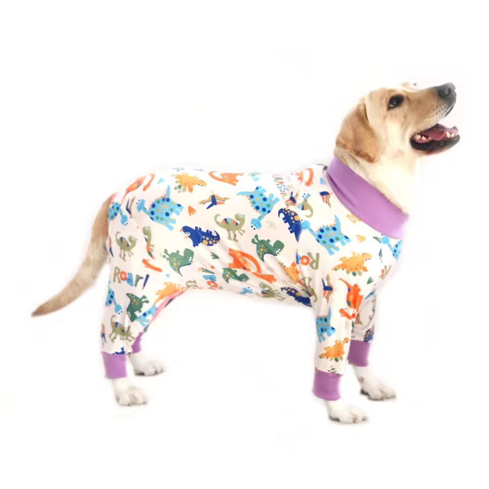 Dog Recovery Suit – Breathable Cotton, Quick Fastening & Post-Surgery Comfort