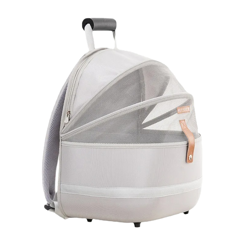 Cat Carrier Pet Travel Basket Pet Travel Bag 90° Open Design & Breathable Mesh