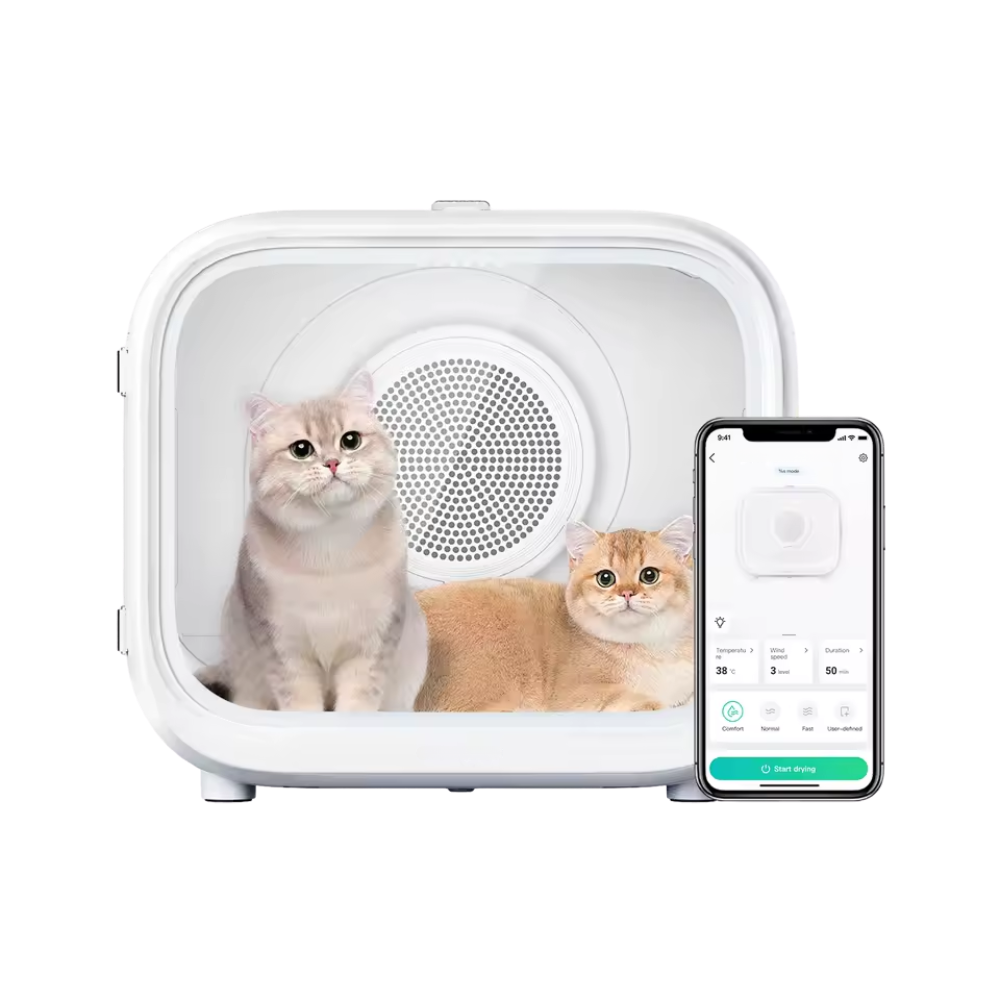 Pet Dryer Quiet Hands-Free Drying Cabin for Dogs & Cats
