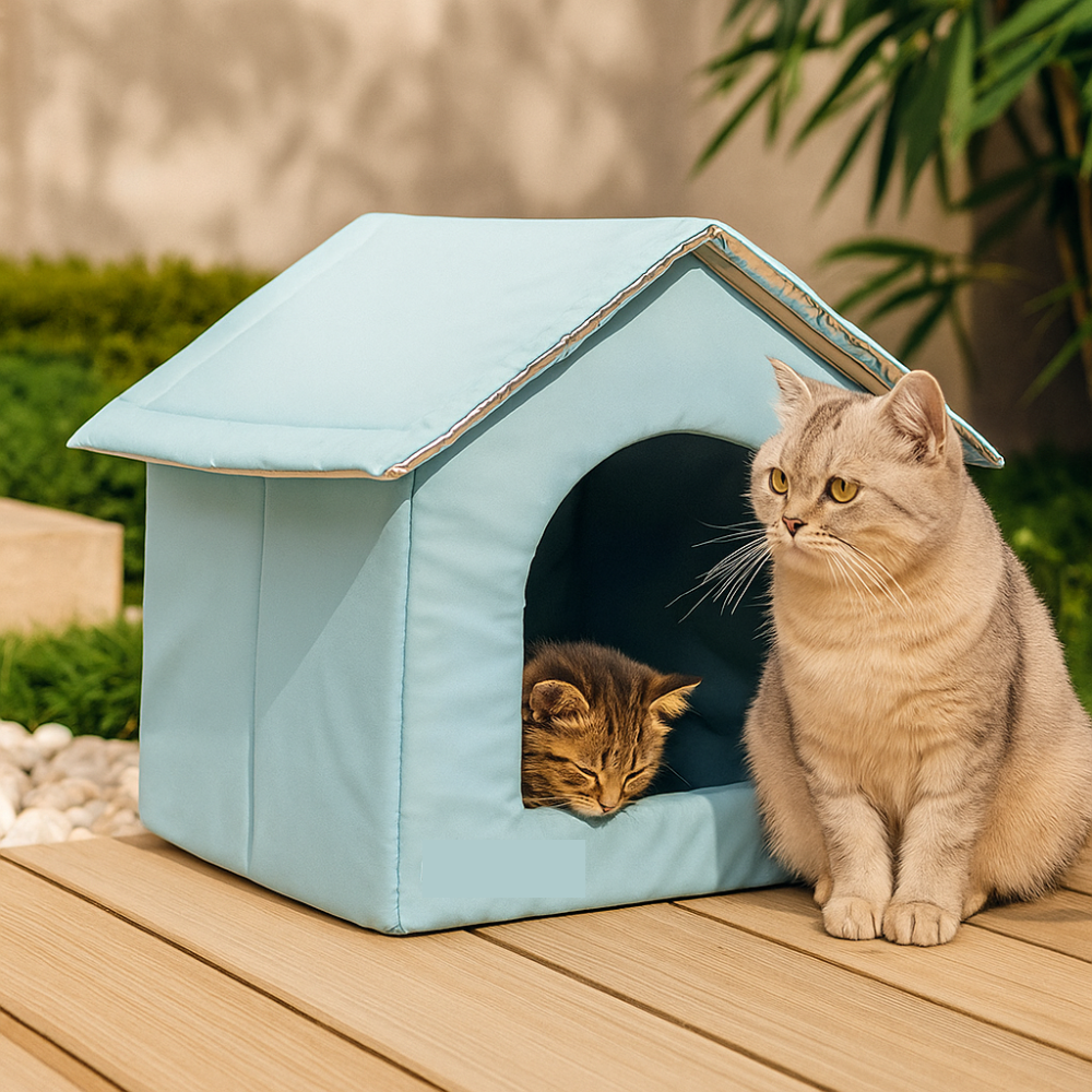 Insulated Cat House | For Outside