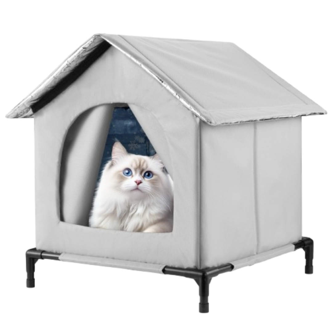 Geïsoleerd Buitenhuis Voor Katten | Voor Buitenkatten