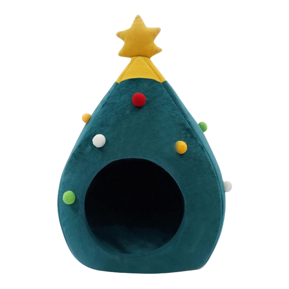 Cat Christmas Tree Bed | Cave