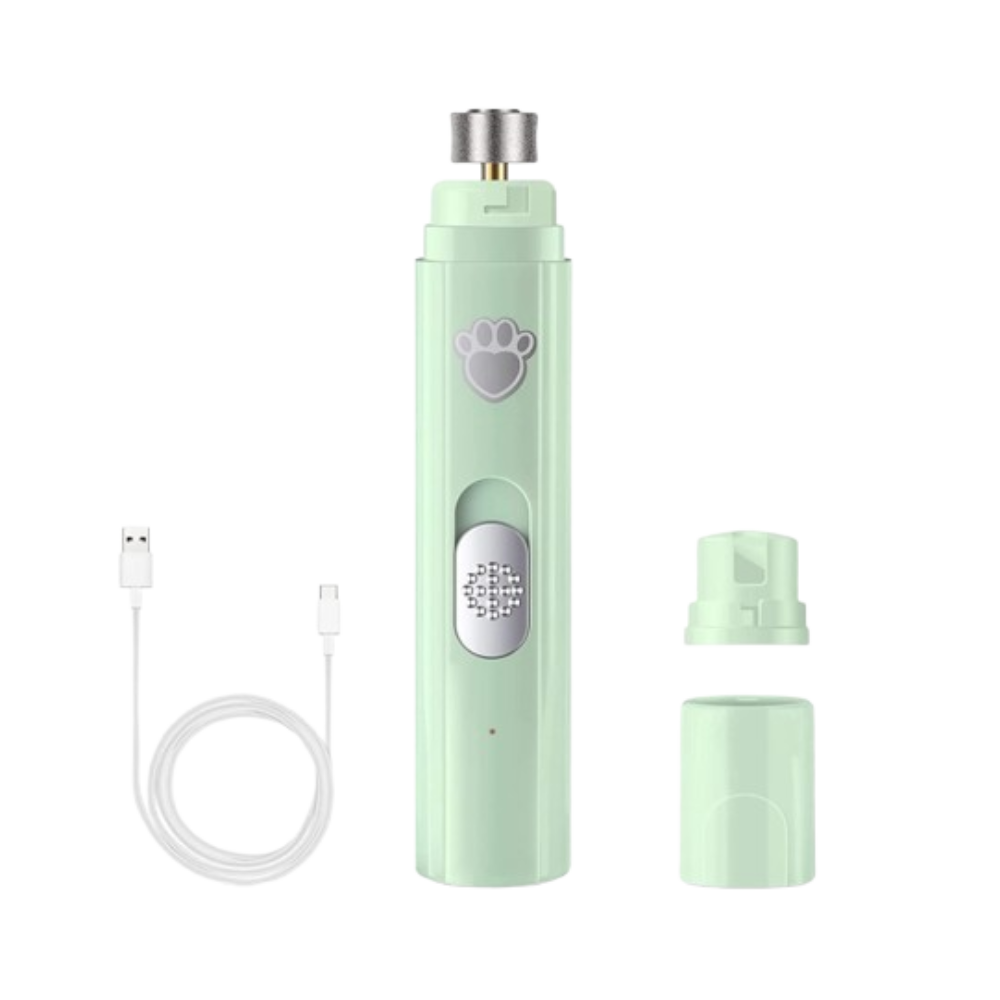 Dog Nail Grinder, Silent Rechargeable With Led Light For Pets - PawEase