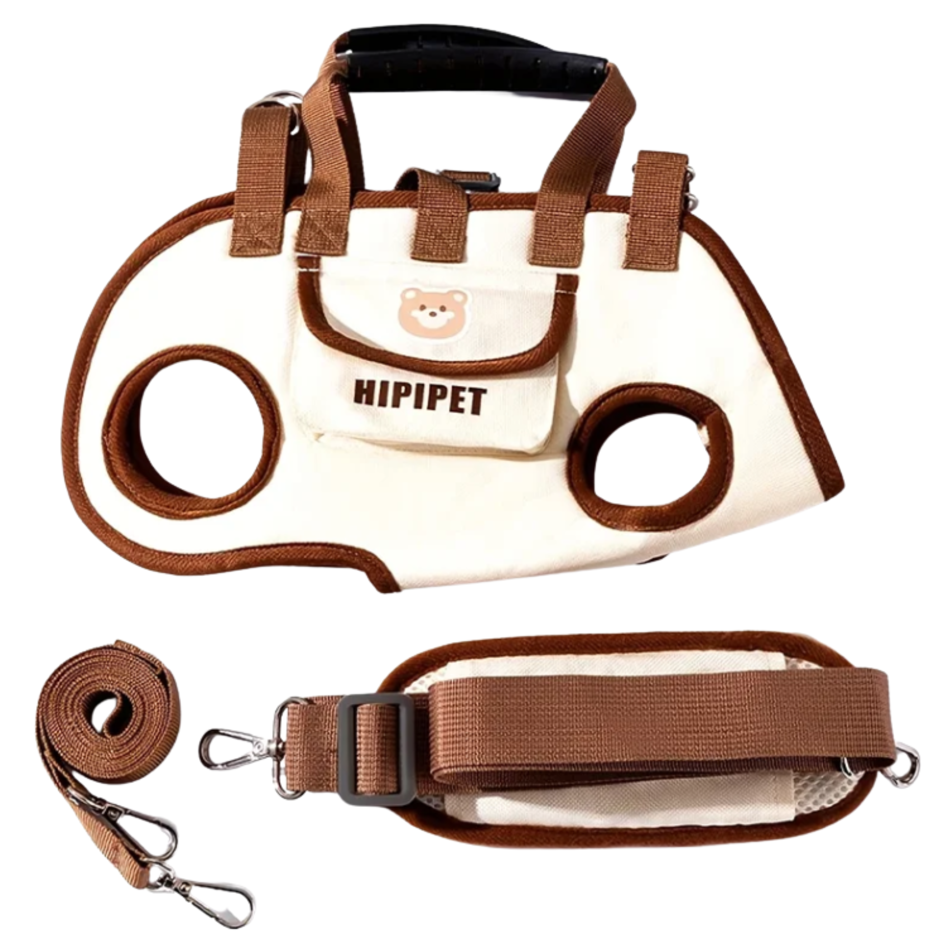 Breathable Carrier Bag for Small Dogs and Medium-sized Cats | Adjustable