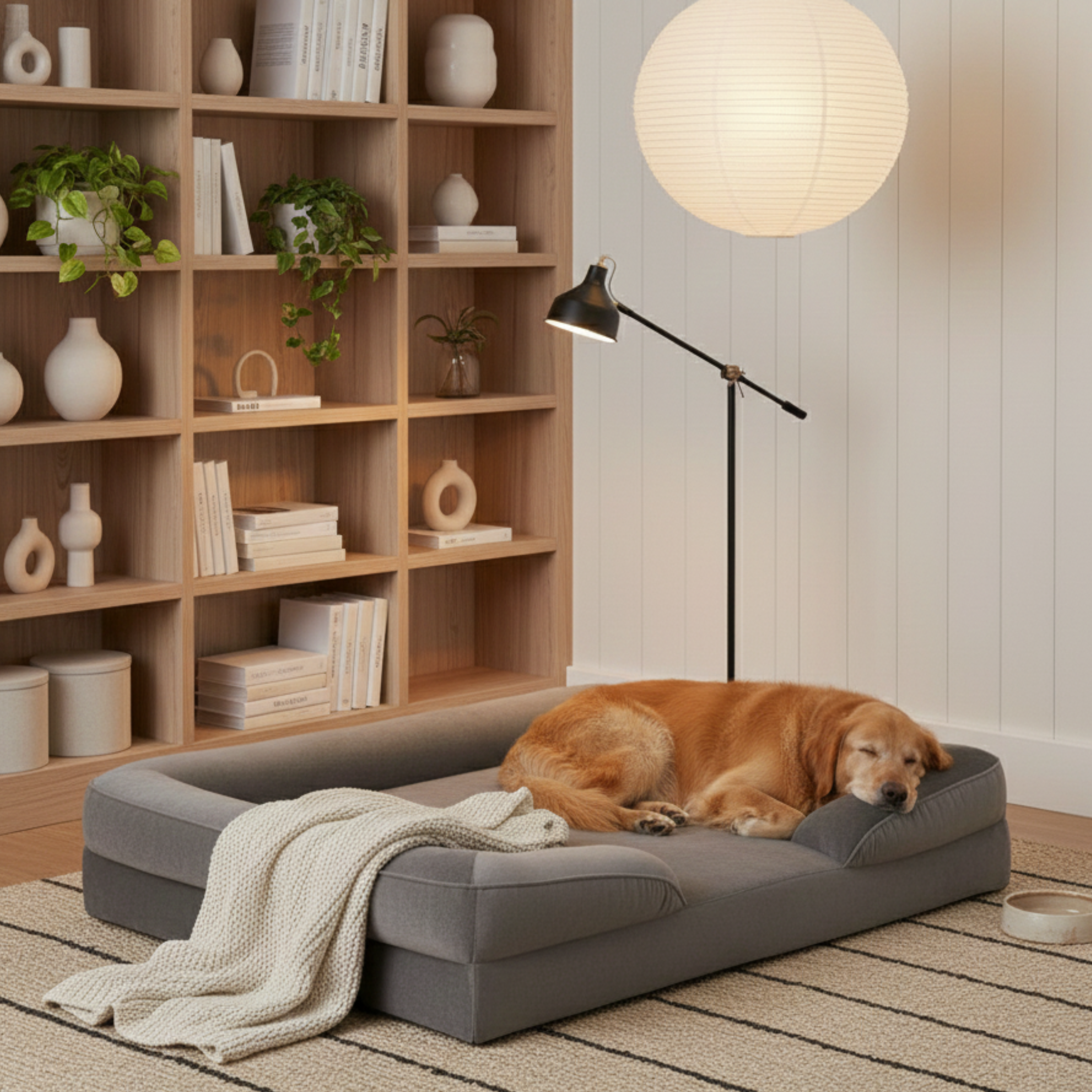 Dog Sofa Bed with Raised Sides | For Large Dogs