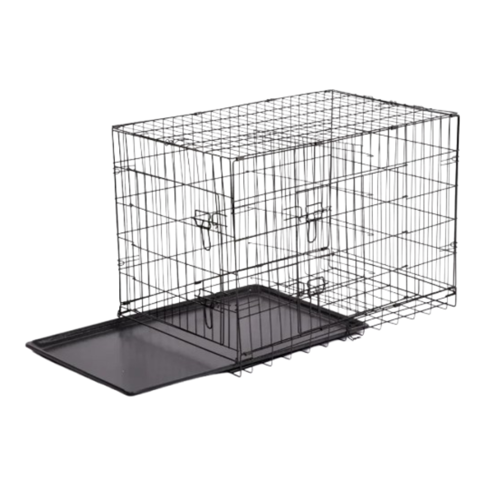 BenchMate - Metal dog crate