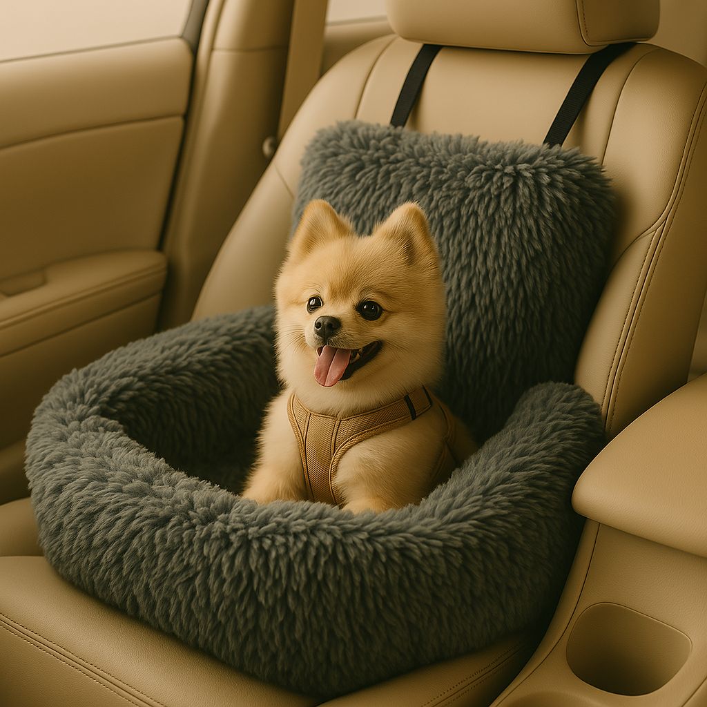 Luxury Car Bed Dog Car Bed Safe & Comfortable Travel for Dogs