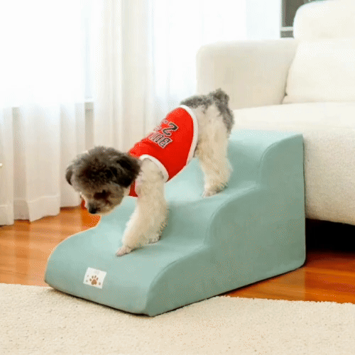 Dog Stairs Foam Steps for Pain-Free Furniture Access - PawLift