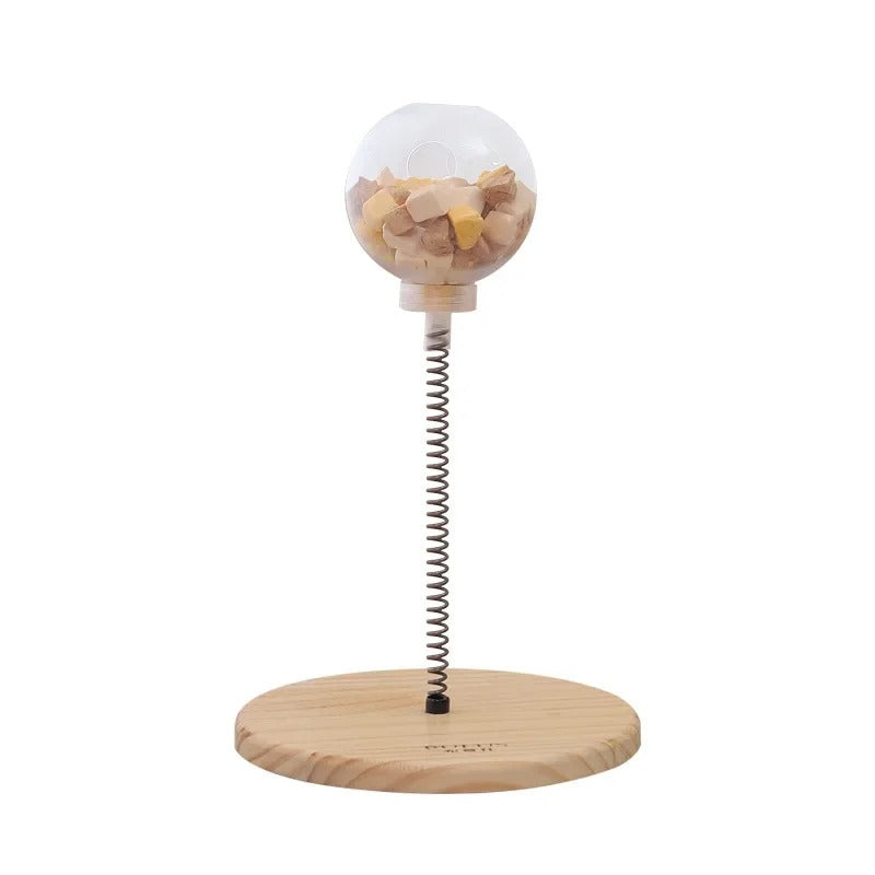Cat Food Toy Durable Interactive Cat Toy With Snack Dispenser