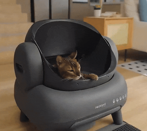 MeowMatic Litter Robot 4 – Smart Self-Cleaning Litter Box with App Alerts & Odor Control