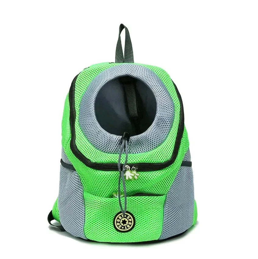 Dog Backpack Dog Carrier, Ergonomic Dog Bag with Waist Strap