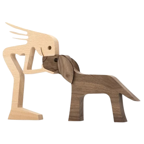 Handmade Wooden Figurine Personalized Pet Gift