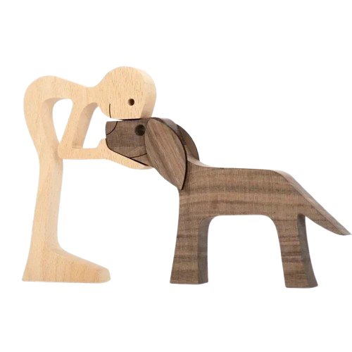 Handmade Wooden Figurine Personalized Pet Gift