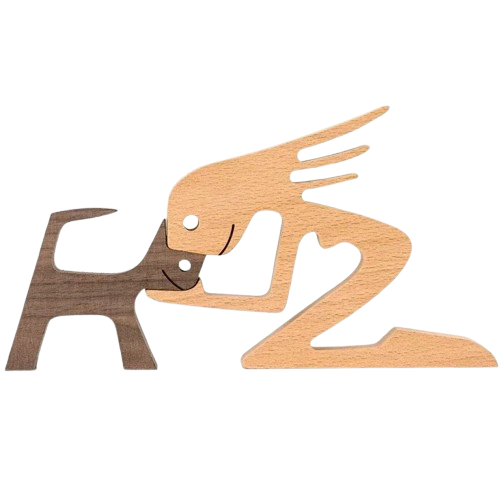 Handmade Wooden Figurine Personalized Pet Gift