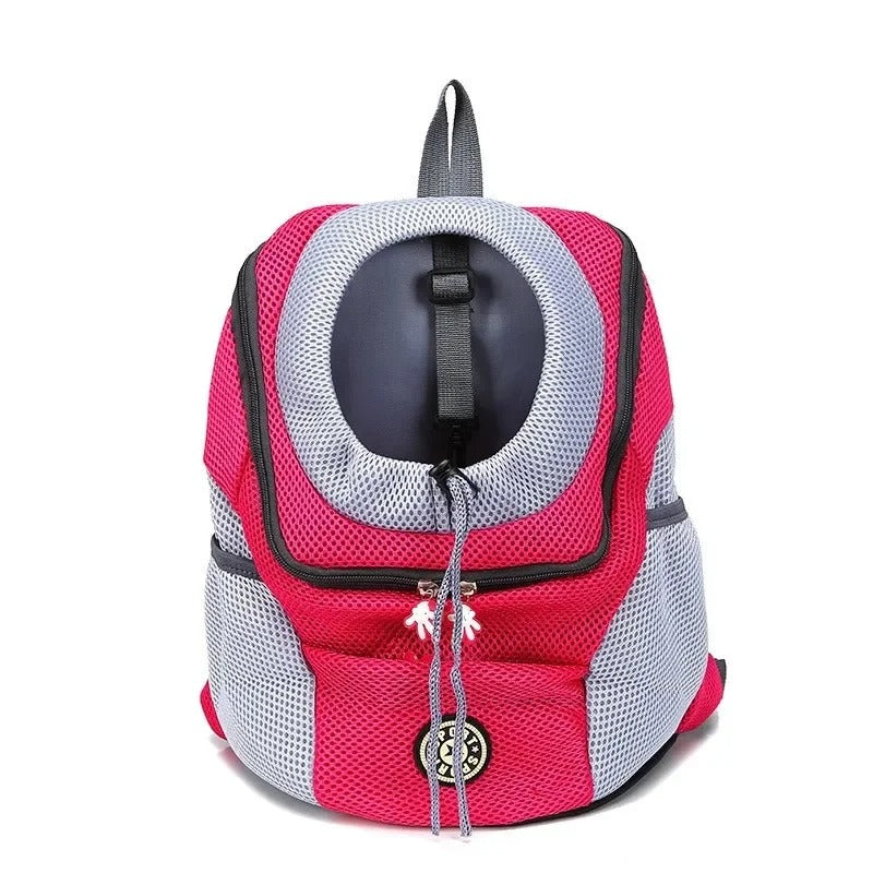 Dog Backpack Dog Carrier, Ergonomic Dog Bag with Waist Strap