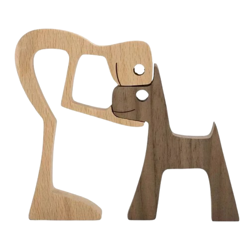 Handmade Wooden Figurine Personalized Pet Gift