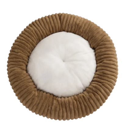 Zacht Pluche Honden- & Kattenbed | Warme Ronde Wasbare Mand
