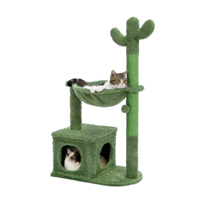 Krabpaal voor Katten | Cactus Geïnspireerde Toren