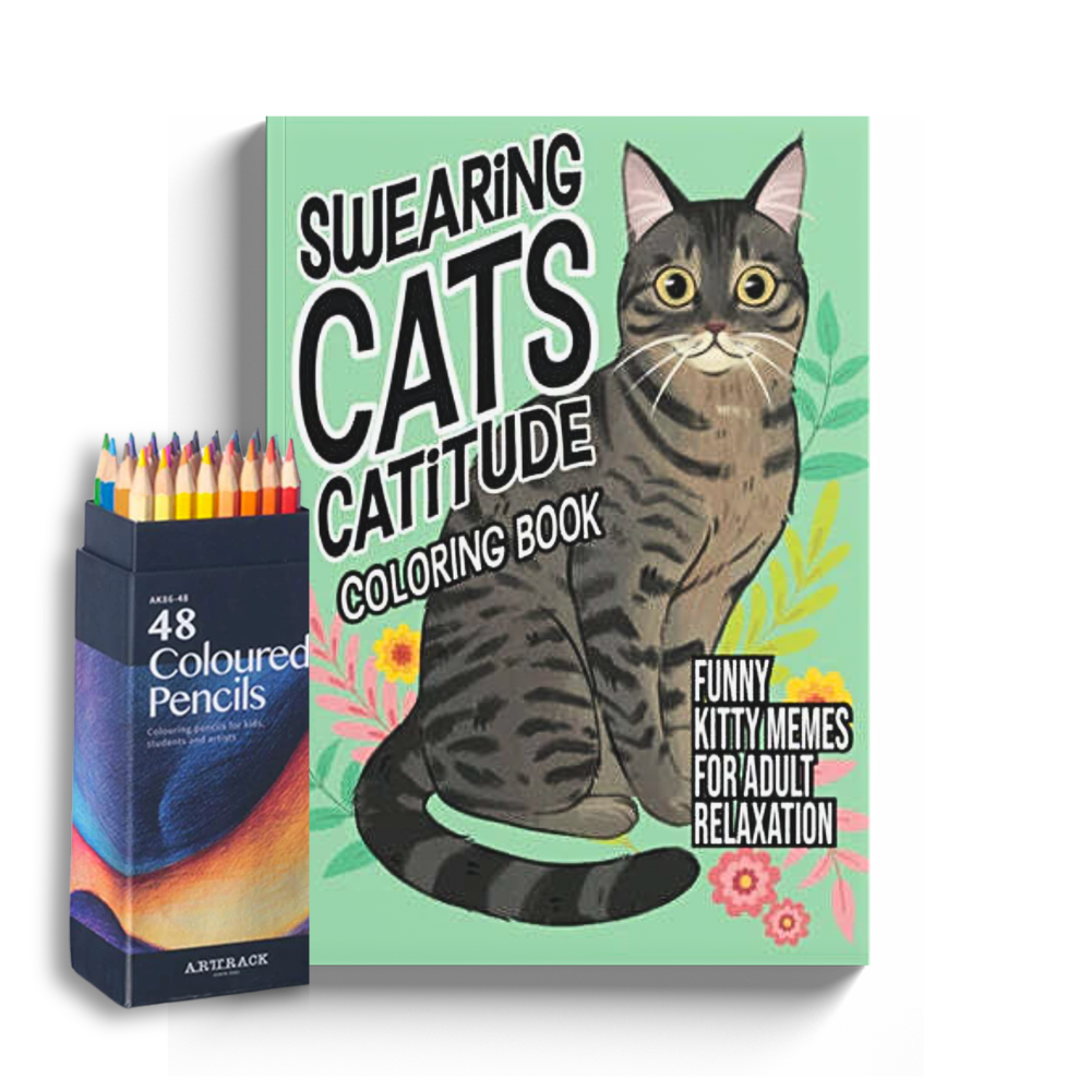 CatMemes ™ - Grappig kleurboek