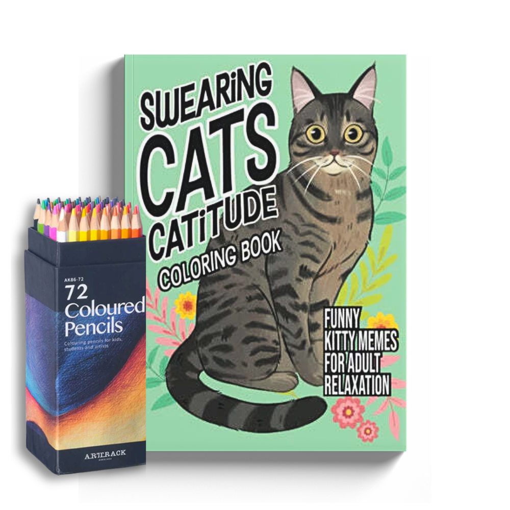 CatMemes ™ - Grappig kleurboek