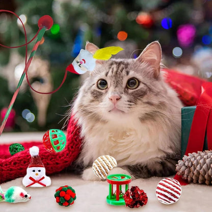 Catvent Calendar | 24 Pieces Christmas Toys for Cats