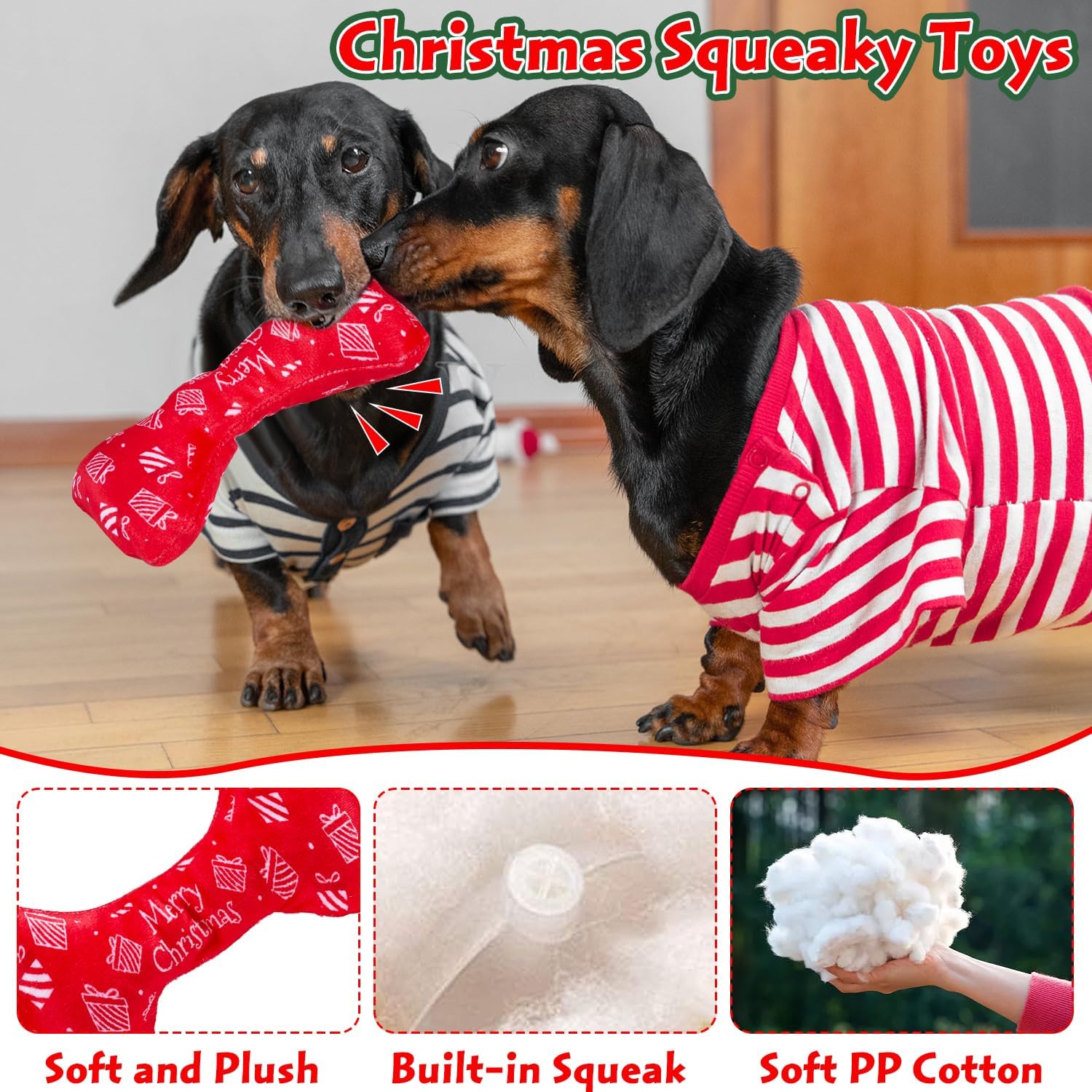 12-Day Dog Advent Calendar | Festive Toy Treats for Dogs
