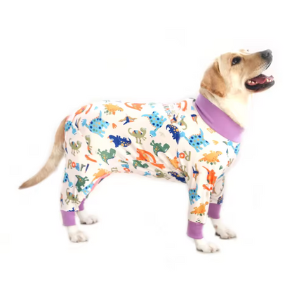 Herstelpak Hond – Ademend Katoen, Snelsluiting & Comfort na Operatie