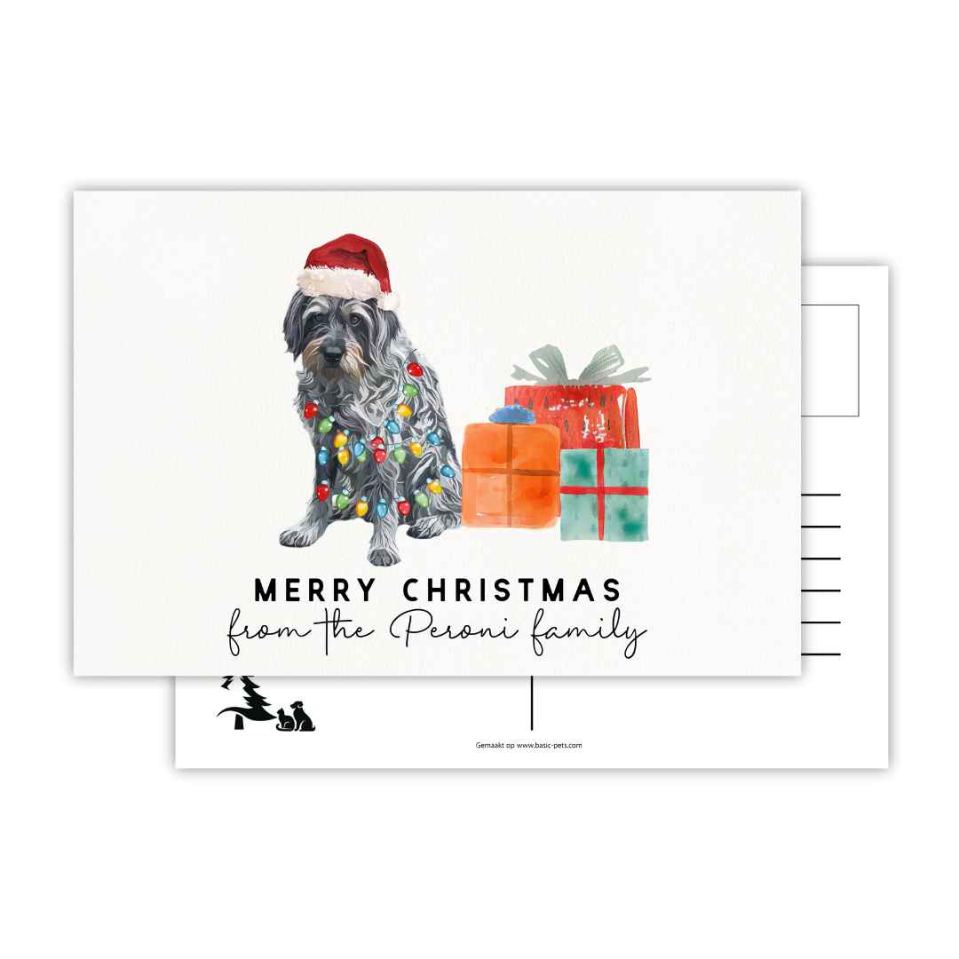 Personalized Christmas Card (A5)