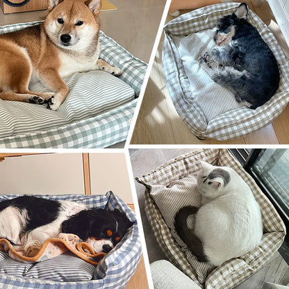 Washable Dog Bed | Removable Cushion