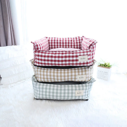 Washable Dog Bed | Removable Cushion