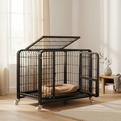 Hondenbench Voor Grote Honden Ontsnappingsproof Hondenbench, Stalen Kooi