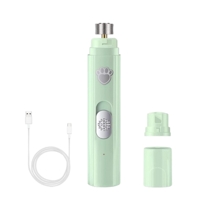 Dog Nail Grinder, Silent Rechargeable With Led Light For Pets - PawEase