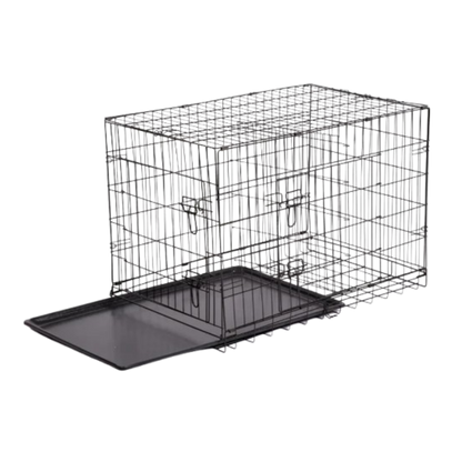 BenchMate - Metal dog crate