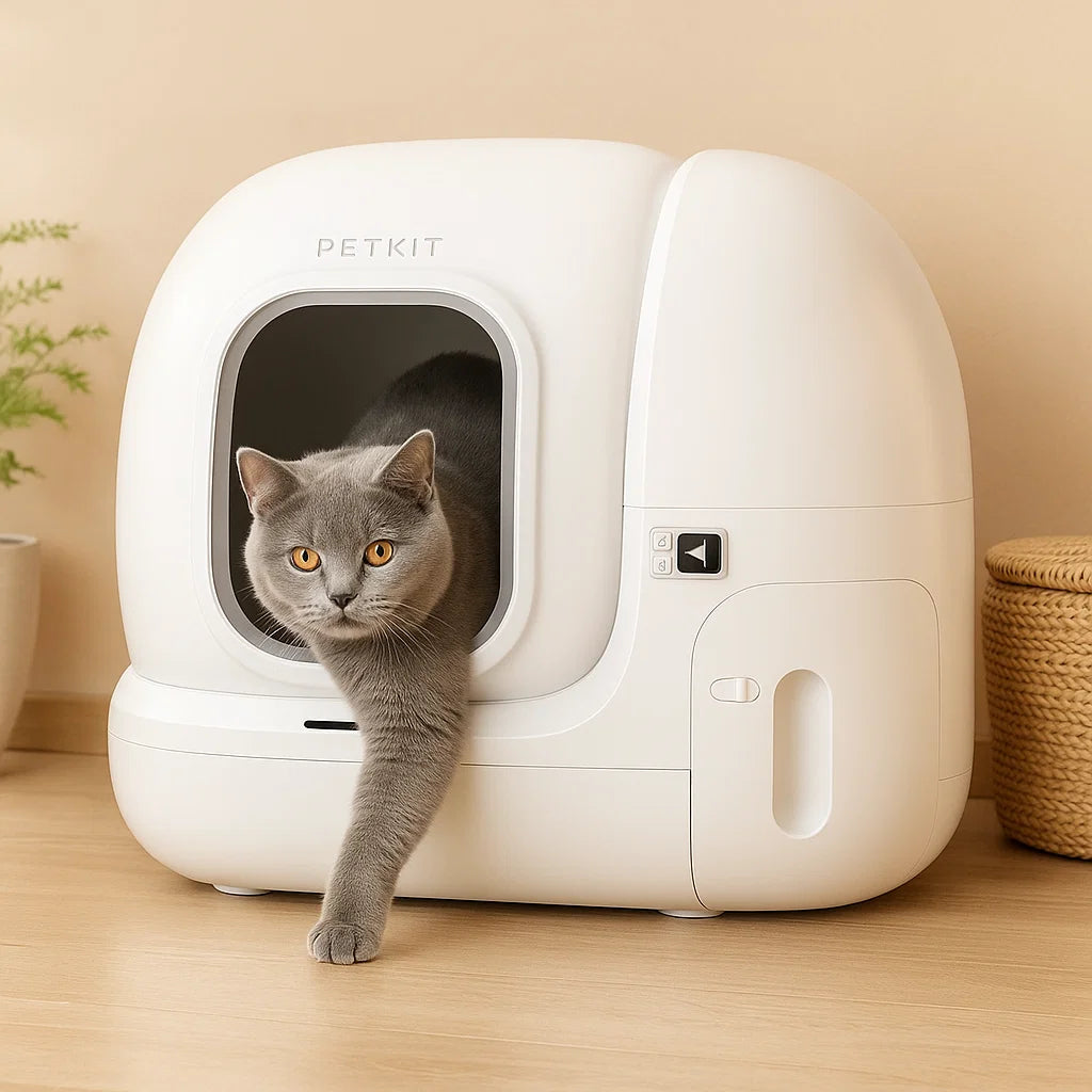Automatic Litter Box with Odor Control for Multiple Cats - Litter Robot - WhiskerVault