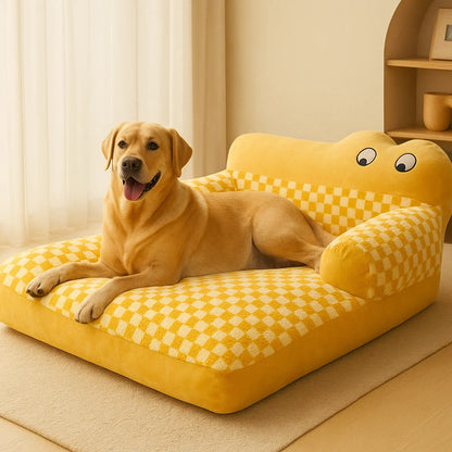 Orthopedic Dog Sofa | Washable for Large Dogs