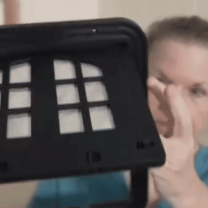 Dog Door Self-Closing Magnetic Dog Door for Doors No Tools Needed – PawPass